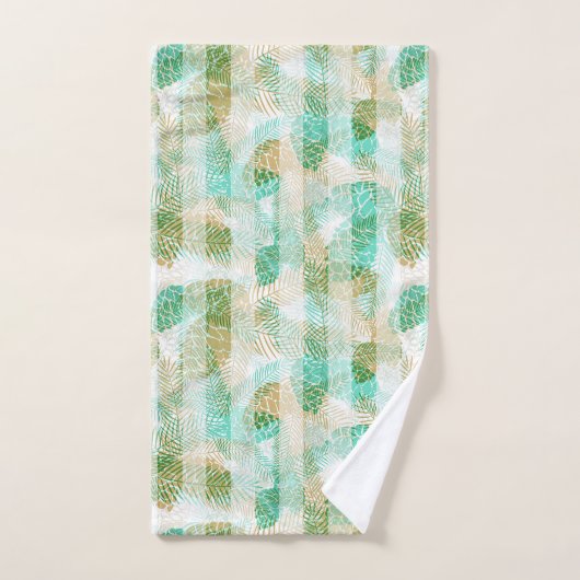 Pins vert de Noël vert vert de Noël (Serviette à main)