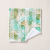 Pins vert de Noël vert vert de Noël (Gant de toilette)