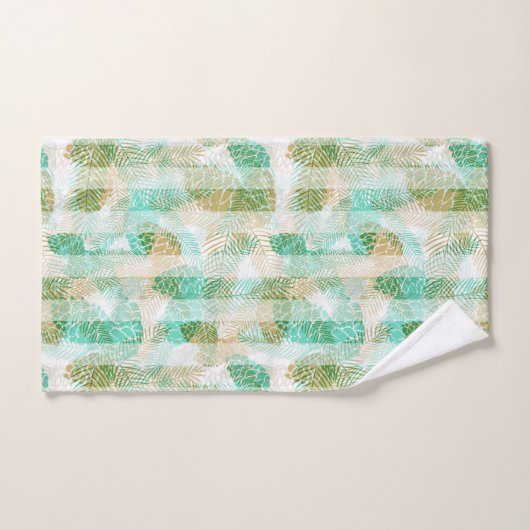 Pins vert de Noël vert vert de Noël (Serviette à main)