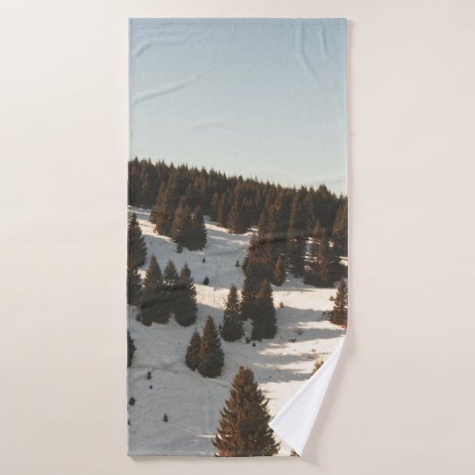 PINS VERTS (Serviette de bain)