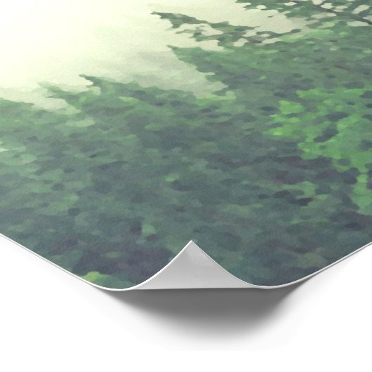 Pins verts rustiques 4 Table Mariage Tableau de si (Coin)