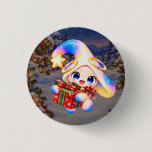 Pin's Zessi en haar cadeau - Kerstcollectie
