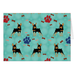 Pinscher miniature de bande dessinée