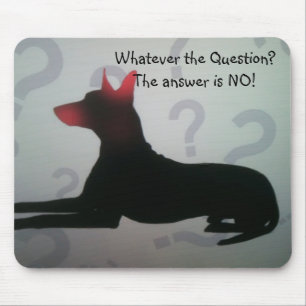 PINSCHER PROBLEM MOUSEPAD MUISMAT