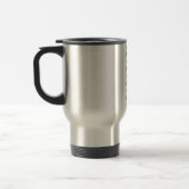 Pinson sur silhouette de tasse à thé (Gauche)