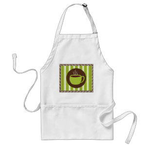Pinstripe Coffee Standaard Schort