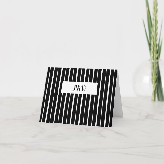 Pinstripe monogramme (Devant)