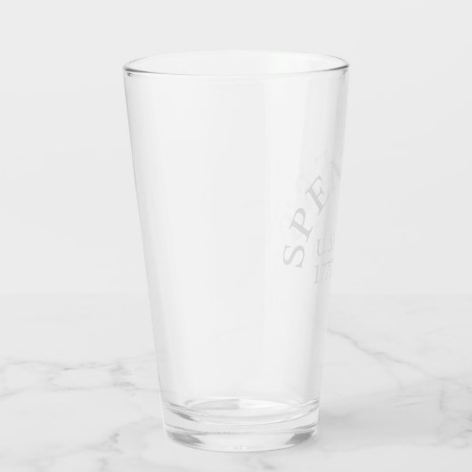 Pint Glass Glas (Rechts)