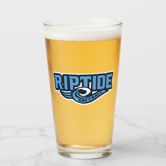 Pint Glass Glas (Voorkant gevuld)