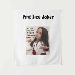 Pint Size-oker: Chocolate Muzzle Wandkleed
