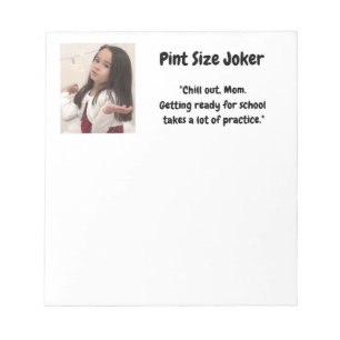 Pint Size-oker: Schooloefening Notitieblok