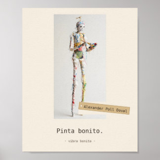 Pinta bonito — Stoffen Speelgoed Poster