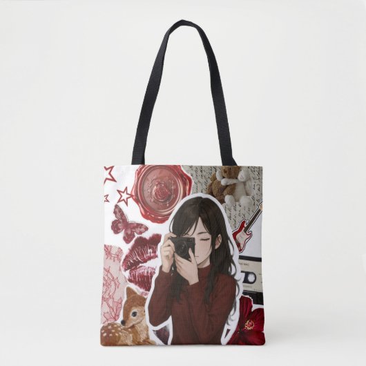 Pinterest vibe tote bag  (Devant)