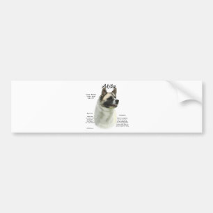 Pinto Akita Geschiedenis Bumpersticker