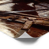 Pinto Draft Horse Poster (Hoek)