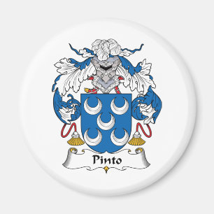 Pinto Family Crest Magneet