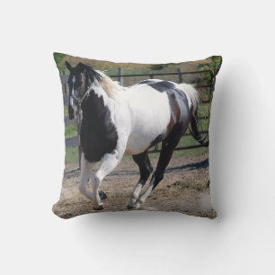 Pinto-paard verven kussen