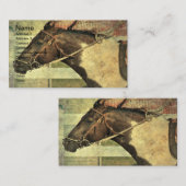 Pinto-Pony in gameklasse Visitekaartje (Voorkant / Achterkant)