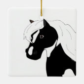 Pinto Pony Ornament (Achterkant)