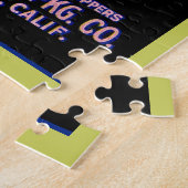 Pinto vegetable crate label  legpuzzel (Zijkant)