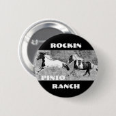 Pintos Galloping,  Ronde Button 5,7 Cm (Voorkant /achterkant)