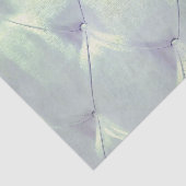 Pintuck satijn look zilveren blauw tissuepapier (Detail)