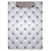 Pintuck ziet er wit en goudelegant uit klembord (Voorkant)