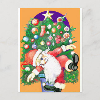 Pintura digital realizada en Photoshop con tableta Feestdagenkaart