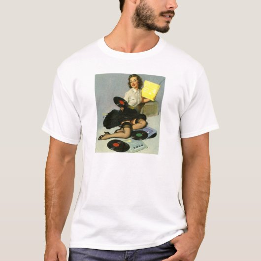 pinup 5 t-shirt (Voorkant)