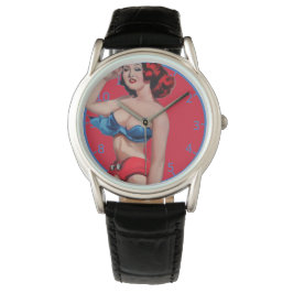 Pinup Art Watch Horloge