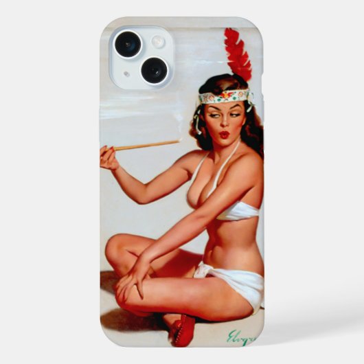 Pinup de la pipe de la paix (Verso)