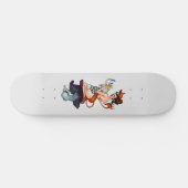 PINUP DEER VROUW #3 SKATEBOARD (Horizontaal)
