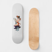 PINUP DEER VROUW #3 SKATEBOARD (Voorkant)