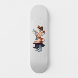 PINUP DEER VROUW #3 SKATEBOARD