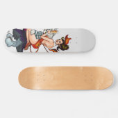 PINUP DEER VROUWENUITBREIDING 3 SKATEBOARD (Horizontaal)