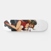 PINUP DERR VROUWENUITBREIDING 1 SKATEBOARD (Horizontaal)