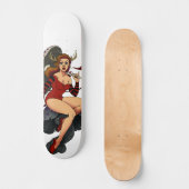 PINUP DERR VROUWENUITBREIDING 1 SKATEBOARD (Voorkant)