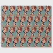 Pinup inpakpapier (Vlak)