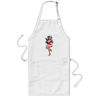 Pinup Kerstkind Lang Schort