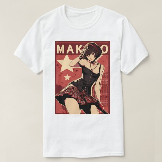 Pinup Makoto 48 T-shirt (Design voorkant)