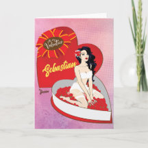 Pinup Mijn Valentijn personaliseren
