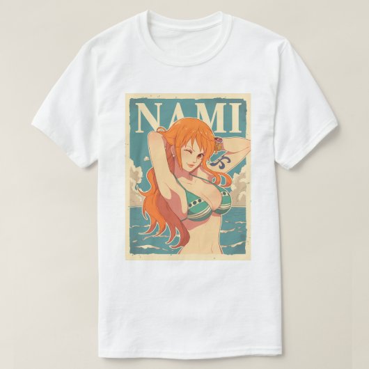 Pinup Nami 178 T-shirt (Design voorkant)