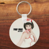 Pinup Nurse Sleutelhanger (Voorkant)