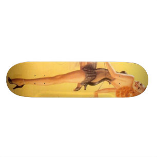 pinup skateboard