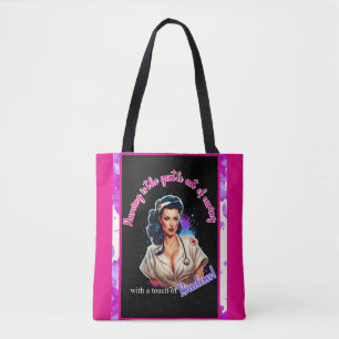 Pinup_ Verpleegkundige Badass Draagtas