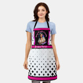 Pinup_ Verpleegkundige Badass Schort (Gedragen)