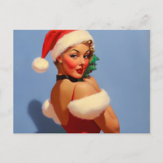 Pinup Woman #3 Briefkaart