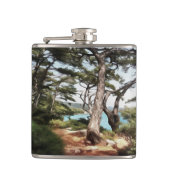 Pinus pinea Pine Tree Forest Painting Heupfles (Voorkant)