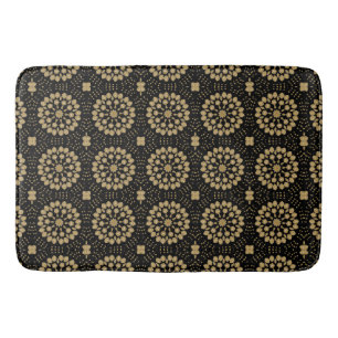 Pinwheel Gold Badmat