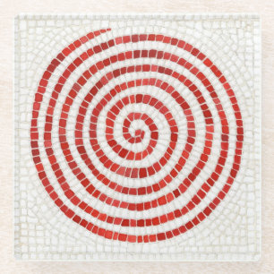 PINWHEEL MOSIC Glass Beverpakking Glazen Onderzetter